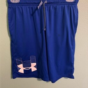 Under Armour Blue Performance Drawstring Shorts